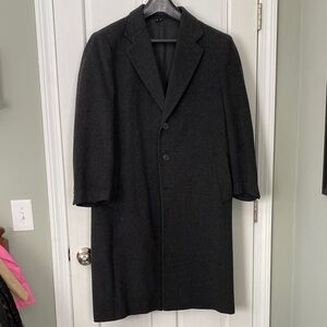 Men's Elegant Charcoal Coat